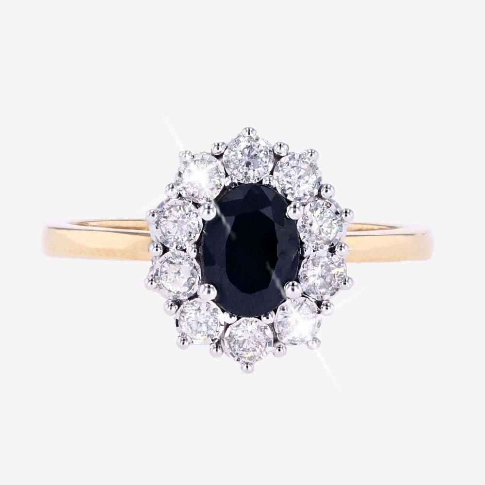 Warren james sale cluster ring