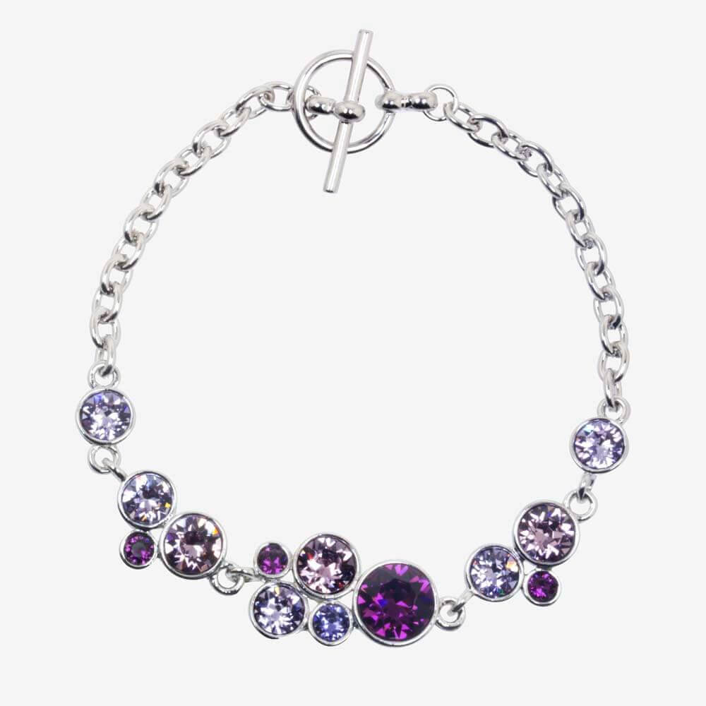 Stunning Stephania Bracelet Made With Swarovski Crystals At Warren James