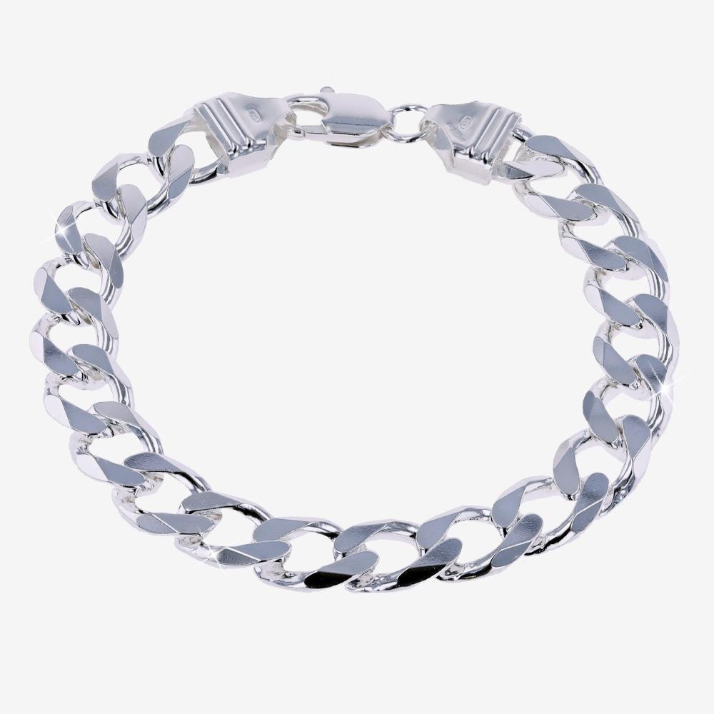 Discover more than 75 heavy silver bracelet mens - ceg.edu.vn