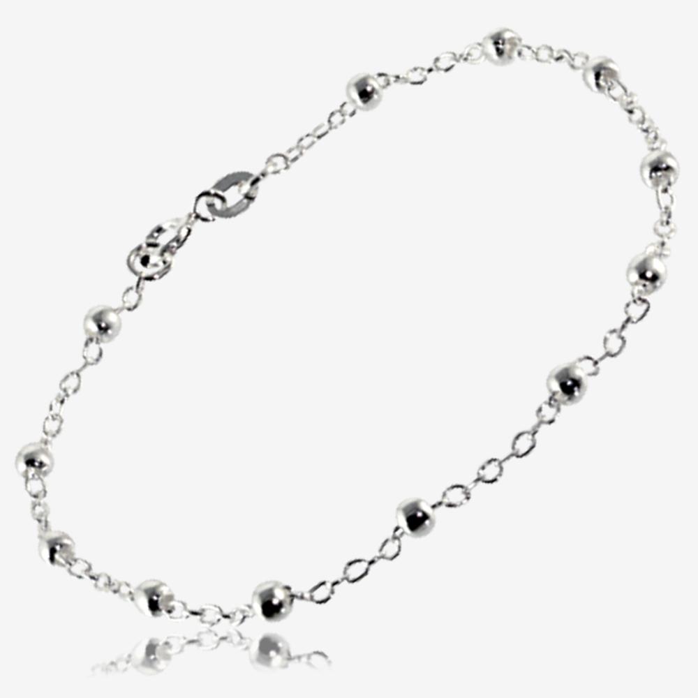 Buy AFH Friend Charm Silver Plated Friend with Round Beads Adjustable  Wristband Friendship Day Gift Bracelet For Boys And Girls at Amazonin