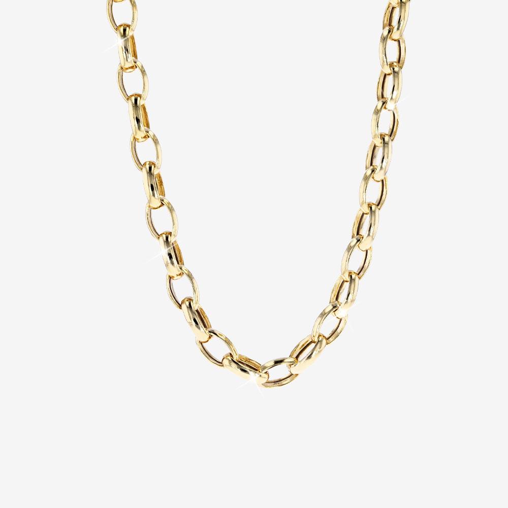 Mens silver chain warren on sale james