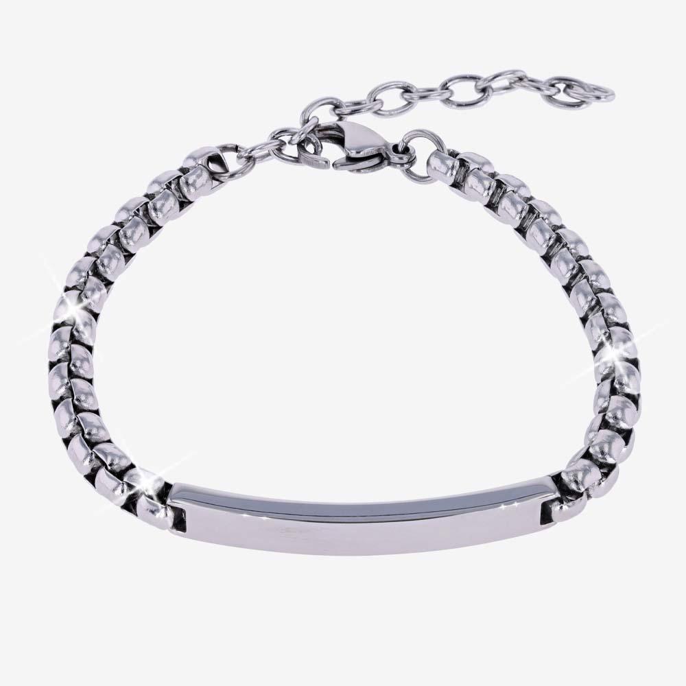 Silver Chain ID Bracelet. Perfect gift for her UK