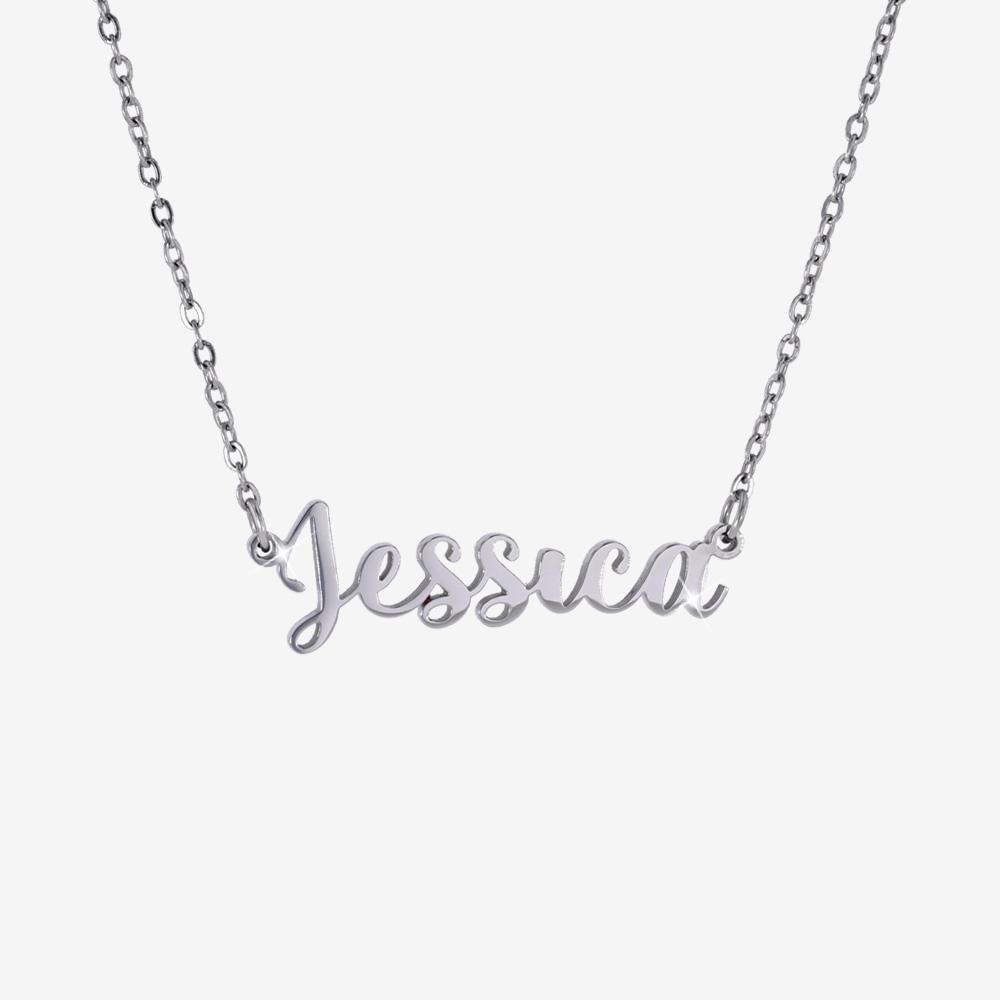 Personalised Name Necklace (Silver)