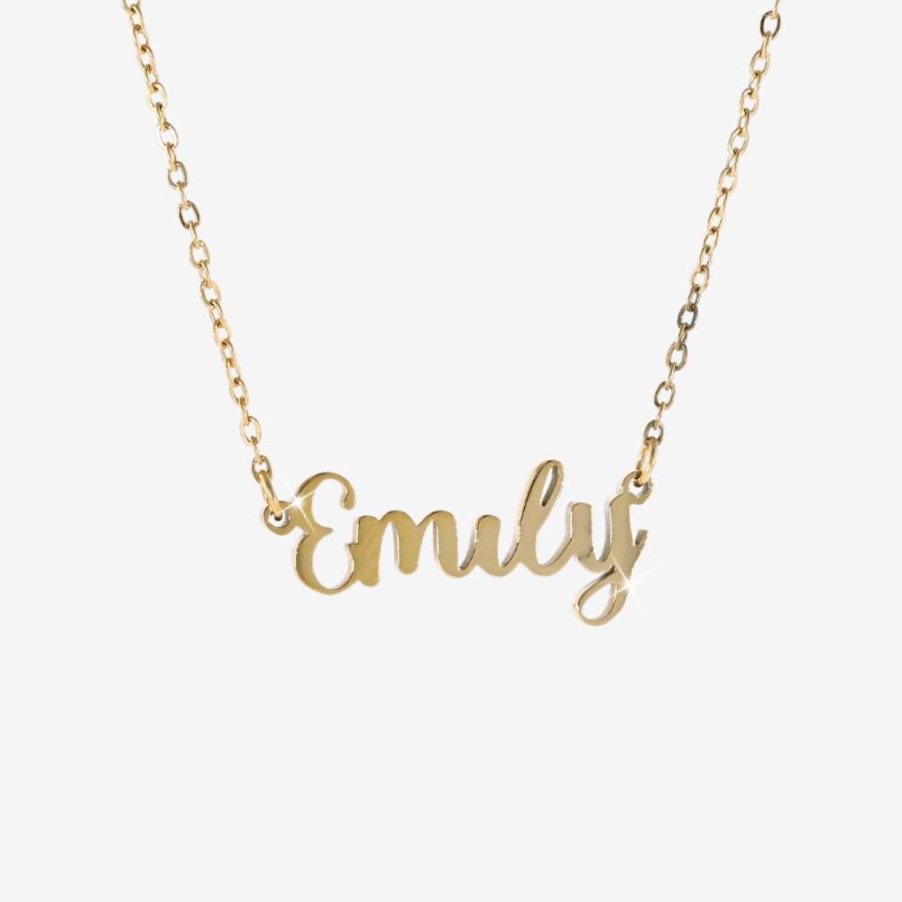 Personalised Name Necklace (Gold)
